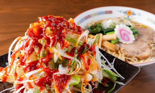 辛ネギラーメン